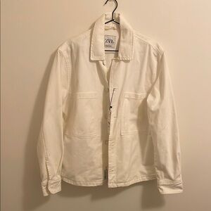 Zara men’s shirt jacket size S NWT